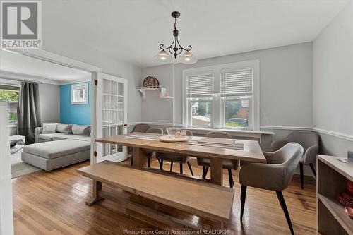 1689 Hickory Road, Windsor, ON - Indoor Photo Showing Dining Room