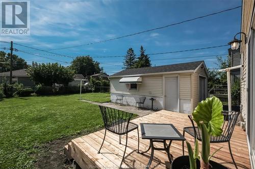 629 Edinborough Street, Windsor, ON - Outdoor With Deck Patio Veranda