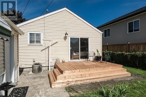 629 Edinborough Street, Windsor, ON - Outdoor With Deck Patio Veranda With Exterior