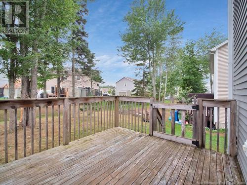 147 Belle Foret, Dieppe, NB - Outdoor With Deck Patio Veranda With Exterior