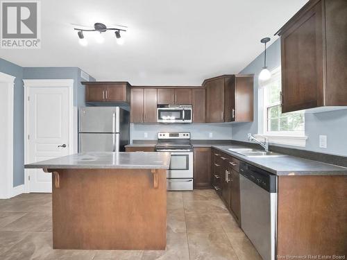 147 Belle Foret, Dieppe, NB - Indoor Photo Showing Kitchen With Double Sink