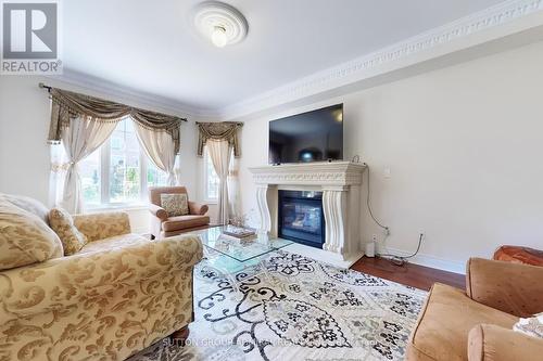 63 Glenheron Crescent, Vaughan (Patterson), ON - Indoor Photo Showing Living Room With Fireplace