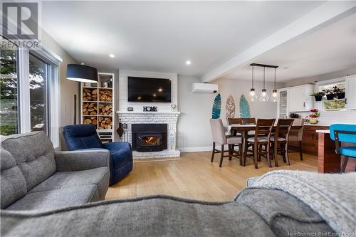 215 Gaspe, Dieppe, NB - Indoor Photo Showing Living Room With Fireplace