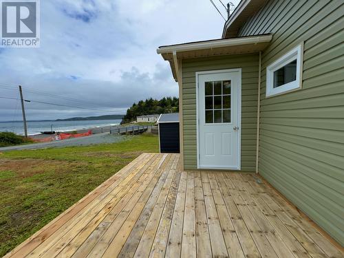 28 Normans Cove Lane, Normans Cove, NL - Outdoor With Body Of Water With Deck Patio Veranda With Exterior