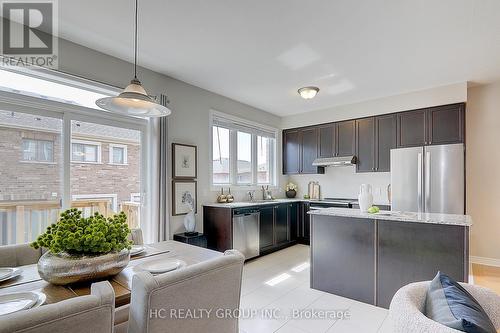 2605 Cerise Manor, Pickering, ON - Indoor Photo Showing Kitchen With Upgraded Kitchen