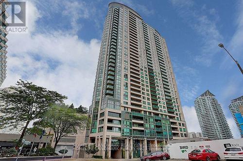 2907 - 208 Enfield Place, Mississauga, ON - Outdoor With Facade