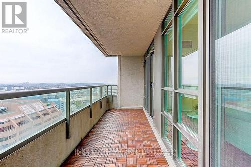 2907 - 208 Enfield Place, Mississauga, ON - Outdoor With Balcony With View With Exterior