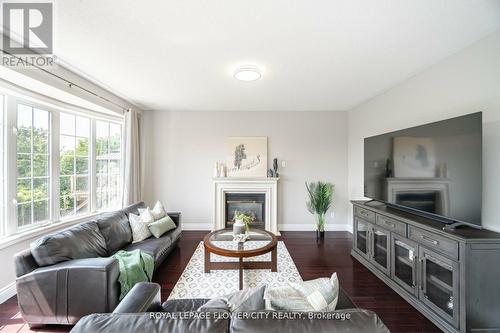 111 Bayridge Drive, Brampton (Bram East), ON - Indoor Photo Showing Living Room With Fireplace