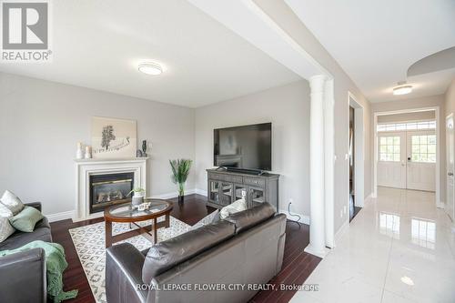 111 Bayridge Drive, Brampton (Bram East), ON - Indoor Photo Showing Living Room With Fireplace