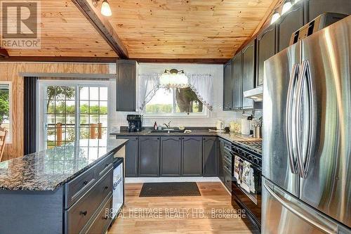 8 Gordon Lane, Madoc, ON - Indoor Photo Showing Kitchen With Double Sink With Upgraded Kitchen