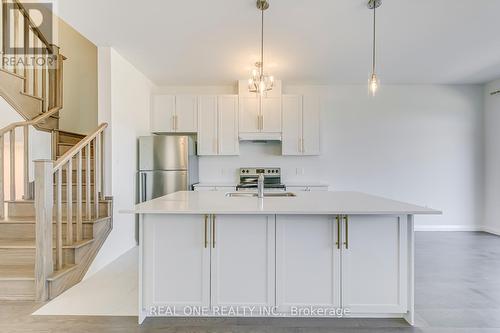 26 Cherry Blossom Heights, Hamilton (Sheldon), ON - Indoor Photo Showing Kitchen With Upgraded Kitchen