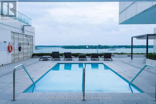 621 - 118 Merchants Wharf, Toronto (Waterfront Communities), ON - Outdoor With In Ground Pool With View