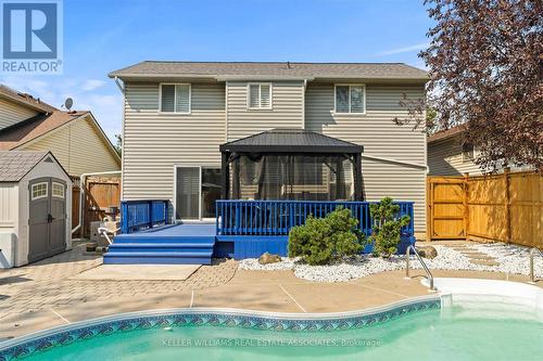 2190 Rockport Street, Windsor, ON - Outdoor With In Ground Pool With Deck Patio Veranda