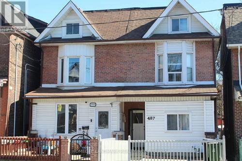 487 Carlaw Avenue, Toronto (North Riverdale), ON - Outdoor With Facade