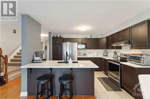 4220 Kelly Farm Drive, Ottawa, ON - Indoor Photo Showing Kitchen With Double Sink With Upgraded Kitchen