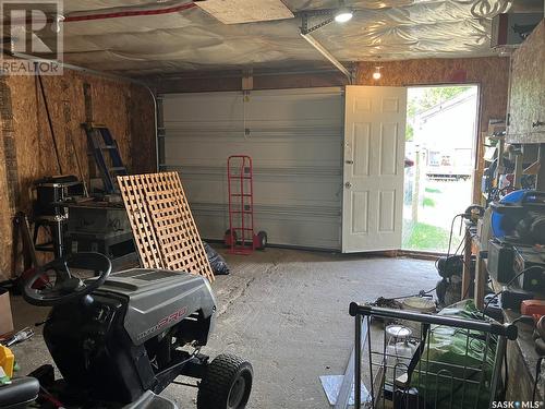 109 Seymour Street, Nipawin, SK - Indoor Photo Showing Garage