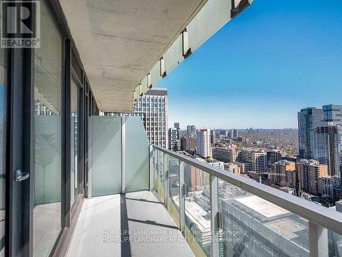 3103 - 197 Yonge Street, Toronto, ON - Outdoor With Balcony With View With Exterior