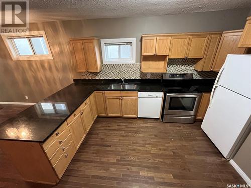 2913 Rae Street, Regina, SK - Indoor Photo Showing Kitchen With Double Sink