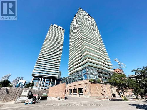 2607 - 390 Cherry Street, Toronto (Waterfront Communities), ON - Outdoor With Facade