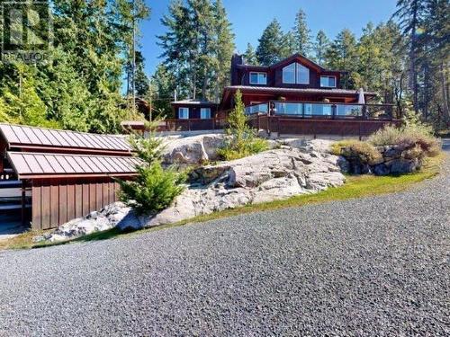 1587 Boar'S Nest Road, Powell River, BC - Outdoor With Deck Patio Veranda