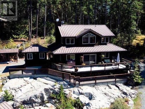 1587 Boar'S Nest Road, Powell River, BC - Outdoor With Deck Patio Veranda