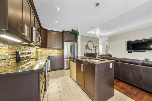 165 Woodway Trail, Simcoe, ON - Indoor Photo Showing Kitchen With Double Sink With Upgraded Kitchen