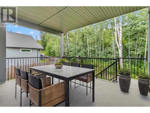 4723 Parkside Drive, Prince George, BC - Outdoor With Deck Patio Veranda With Exterior