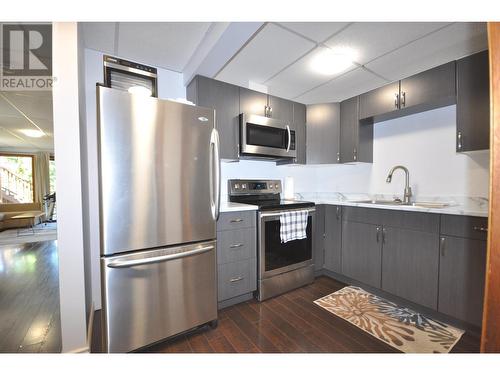 1710 South Lakeside Drive, Williams Lake, BC - Indoor Photo Showing Kitchen With Stainless Steel Kitchen