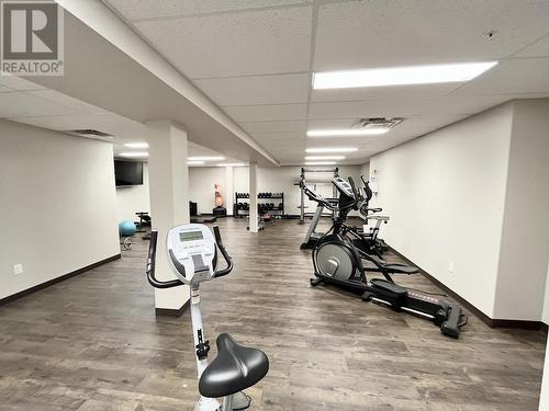 307 11205 105 Avenue, Fort St. John, BC - Indoor Photo Showing Gym Room