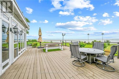 45 Lakegate Drive, Hamilton (Lakeshore), ON - Outdoor With Deck Patio Veranda With View