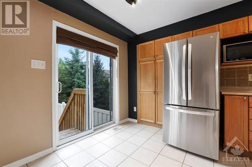 Sliding Door off the Kitchen to the Yard - 14 Carwood Circle, Ottawa, ON - 