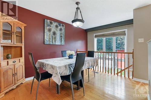 Dining Area with Good Lighting - 14 Carwood Circle, Ottawa, ON - Indoor Photo Showing Dining Room