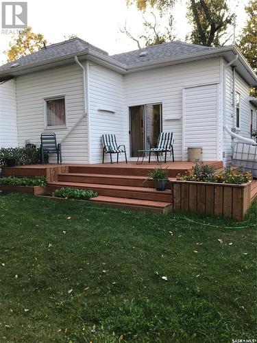 300 1St Avenue, Semans, SK - Outdoor With Deck Patio Veranda