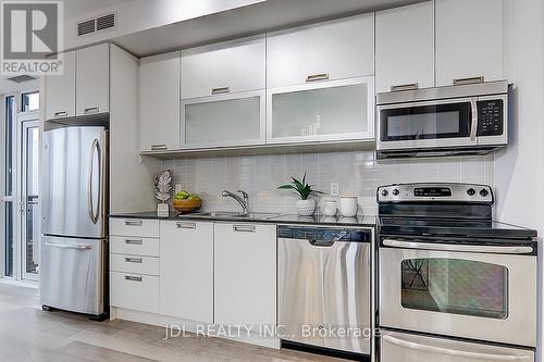 3504 - 28 Ted Rogers Way, Toronto, ON - Indoor Photo Showing Kitchen With Stainless Steel Kitchen With Double Sink With Upgraded Kitchen