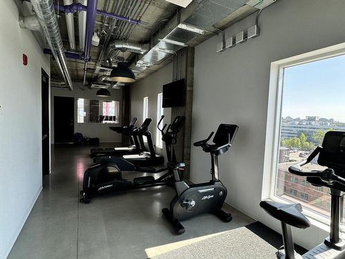 Exercise room - 601-7236 Rue Waverly, Montréal (Villeray/Saint-Michel/Parc-Extension), QC - Indoor Photo Showing Gym Room