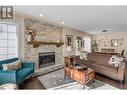 5487 Heyer Road, Prince George, BC  - Indoor Photo Showing Living Room With Fireplace 