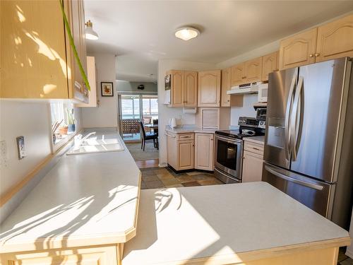 4295 North Naramata Road, Naramata, BC - Indoor Photo Showing Kitchen With Double Sink