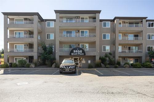 308-2035 Baron Road, Kelowna, BC - Outdoor With Balcony With Facade