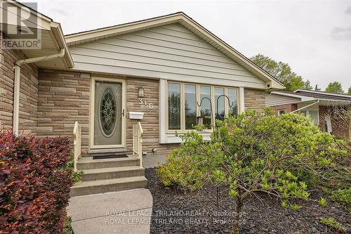 316 Culver Place, London, ON - Outdoor