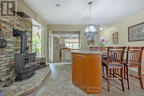 316 Culver Place, London, ON - Indoor With Fireplace