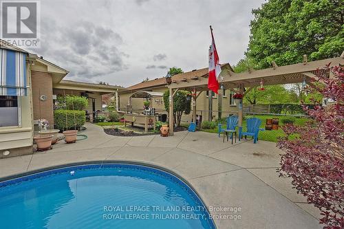 316 Culver Place, London, ON - Outdoor With In Ground Pool