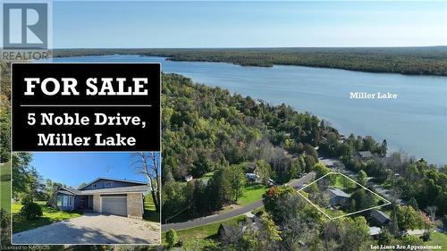 5 Noble Drive, Miller Lake, ON - Outdoor With Body Of Water With View