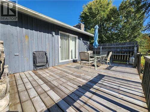 5 Noble Drive, Miller Lake, ON - Outdoor With Deck Patio Veranda With Exterior