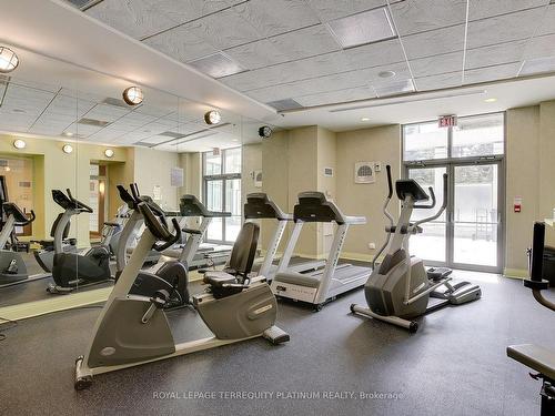 1902-188 Doris Ave, Toronto, ON - Indoor Photo Showing Gym Room