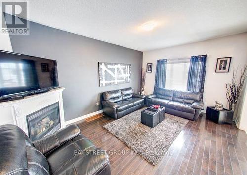 Upper - 72 Naylor Drive, Bradford West Gwillimbury (Bradford), ON - Indoor Photo Showing Living Room With Fireplace