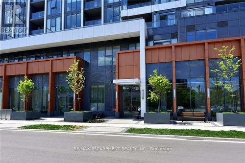 1807 - 500 Brock Avenue, Burlington (Brant), ON - Outdoor With Balcony With Facade