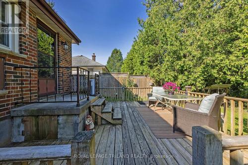 1874 Churchill Avenue, London, ON - Outdoor With Deck Patio Veranda With Exterior