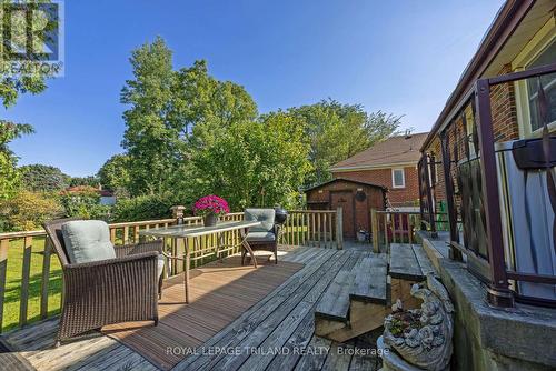 1874 Churchill Avenue, London, ON - Outdoor With Deck Patio Veranda With Exterior