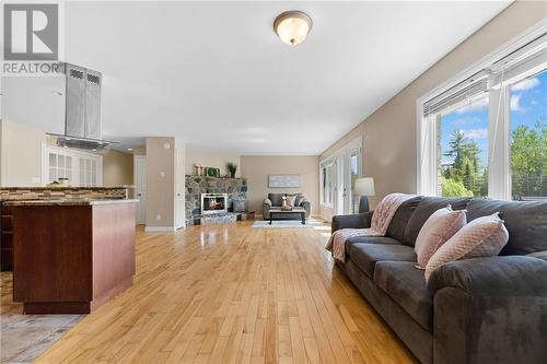 40 Blue Danube Way, Pembroke, ON - Indoor Photo Showing Living Room With Fireplace