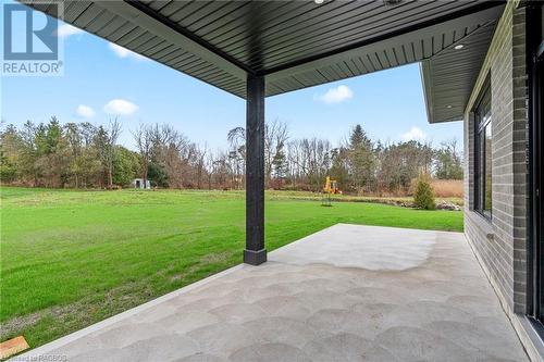 View from covered porch - 31 Mercedes Crescent, Kincardine, ON - Outdoor With Exterior